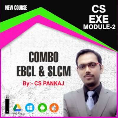 CS Executive Module 2 Combo - EBCL & SLCM Old Syllabus